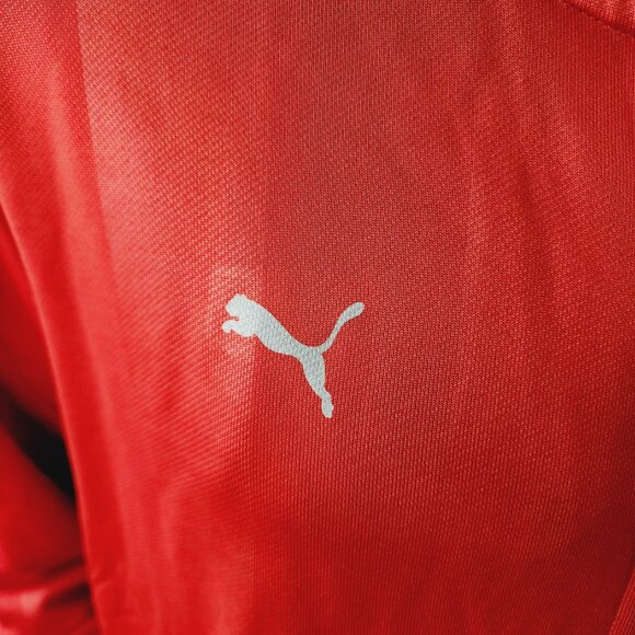 Puma Scuderia Ferrari Race T7 Track Jacket Red Black 620988-02 Size XXL Men's - Picture 6 of 14